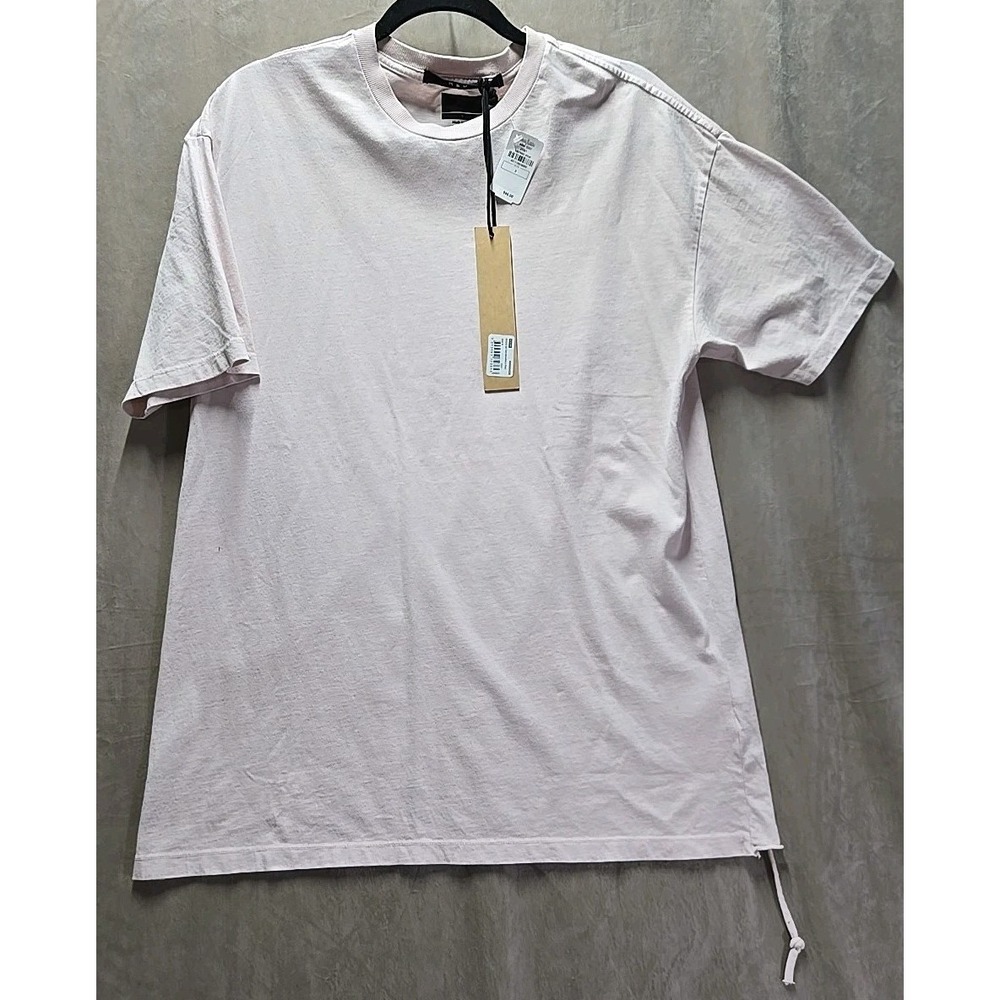 Ksubi‎ Shirt Mens Small 4 X 4 Biggie Short Sleeve Tee Shirt Heavenly Pink NWT